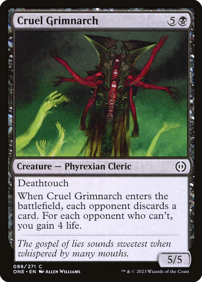 Cruel Grimnarch [Phyrexia: All Will Be One] (88)
