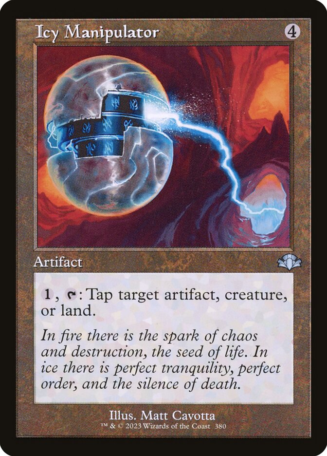 Icy Manipulator [Dominaria Remastered] (380)