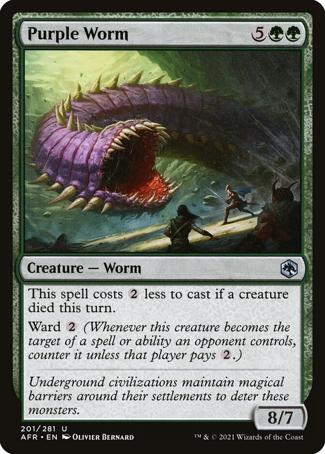 Purple Worm [Adventures in the Forgotten Realms] (201)