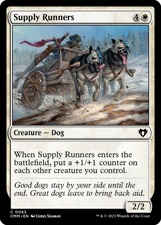 Supply Runners [Commander Masters] (63)