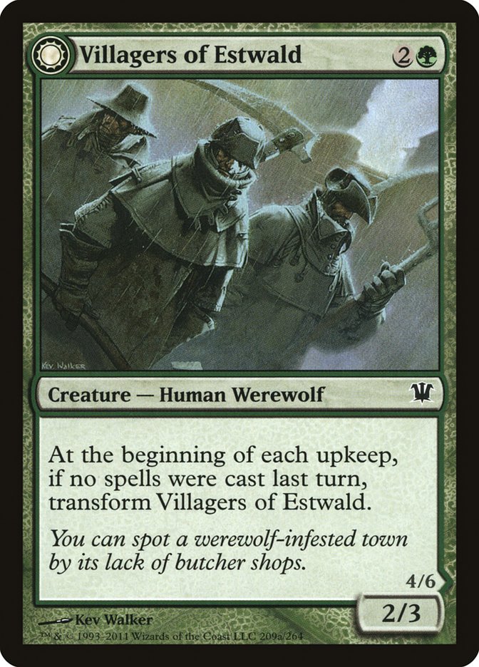 Villagers of Estwald [Innistrad] (209)