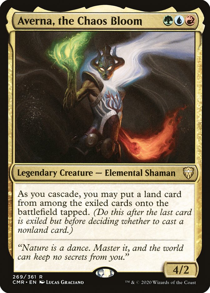Averna, the Chaos Bloom [Commander Legends] (269)