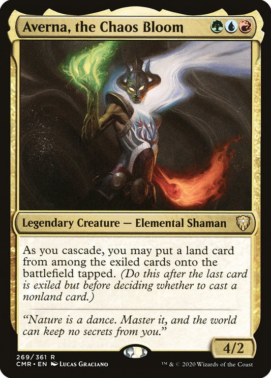 Averna, the Chaos Bloom [Commander Legends] (269)