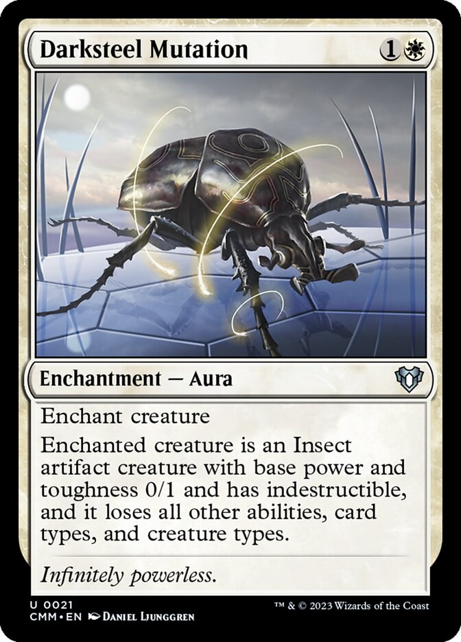 Darksteel Mutation [Commander Masters] (21)