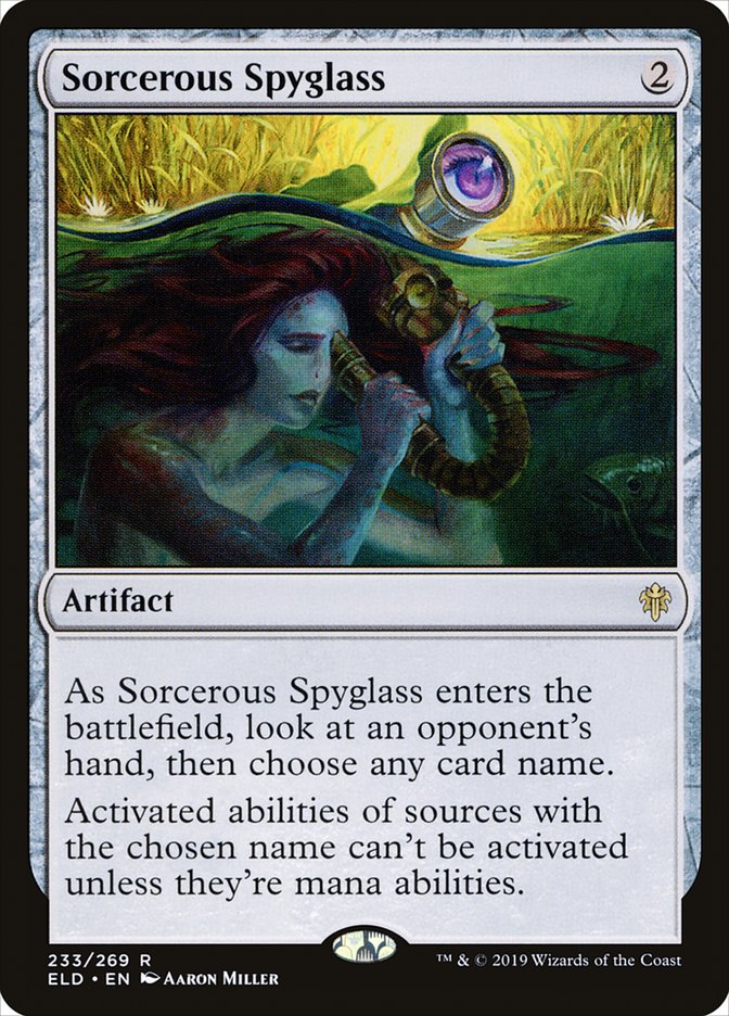 Sorcerous Spyglass [Throne of Eldraine] (233)