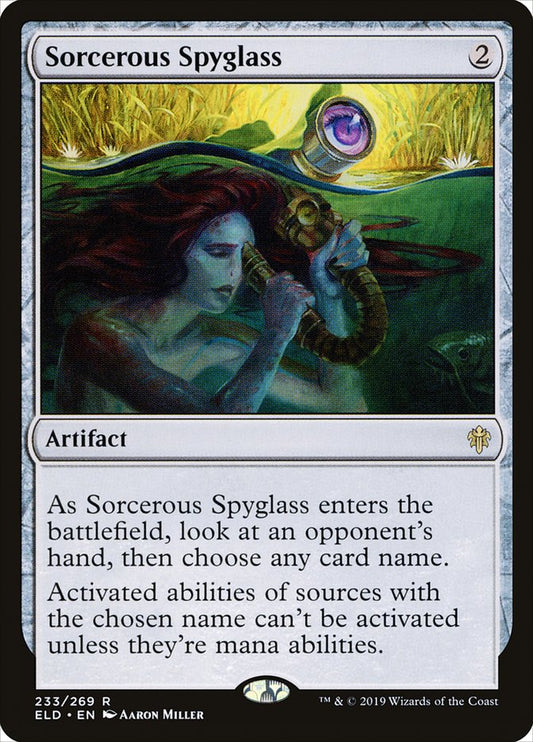 Sorcerous Spyglass [Throne of Eldraine] (233)