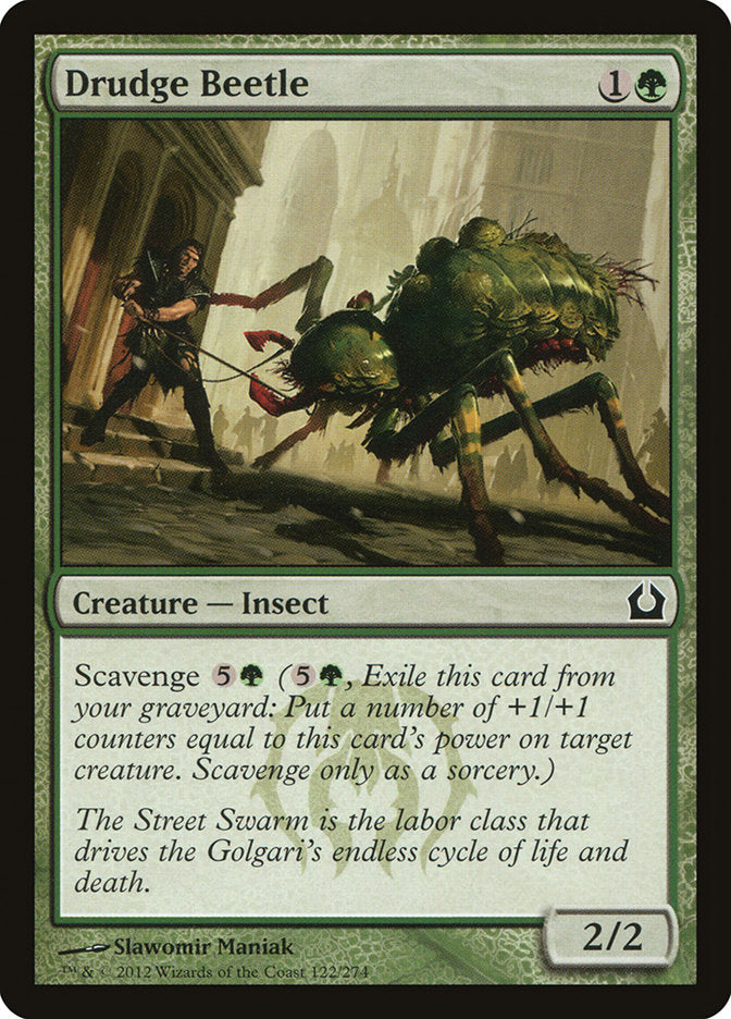 Drudge Beetle [Return to Ravnica] (122)