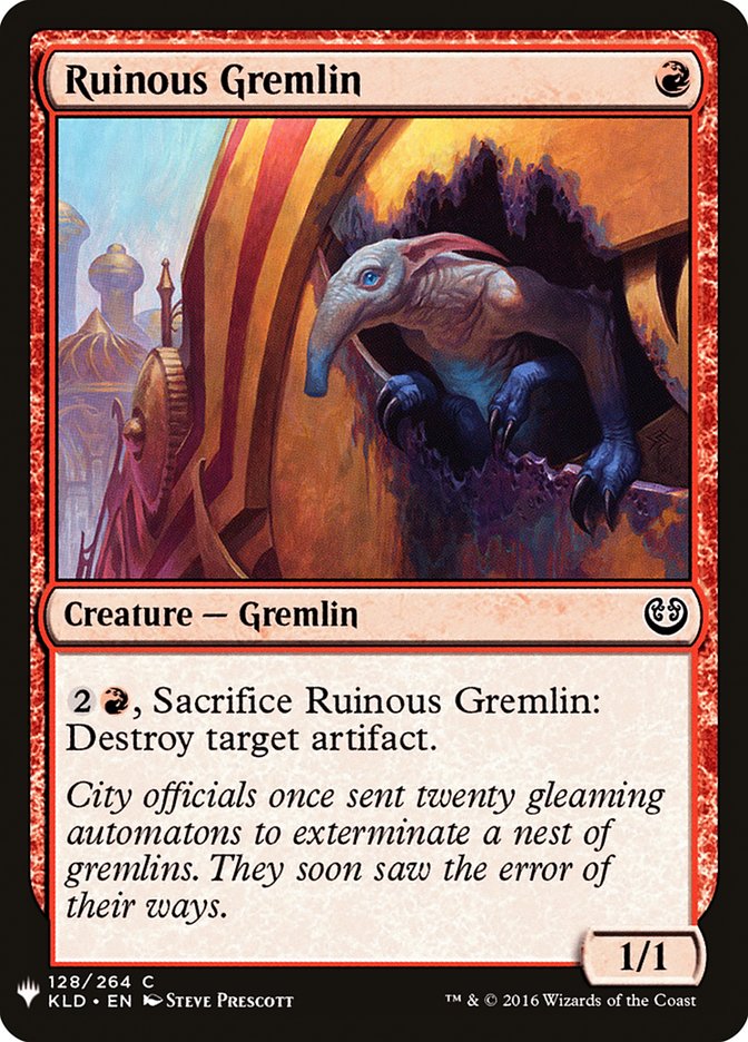 Ruinous Gremlin [The List] (KLD-128)
