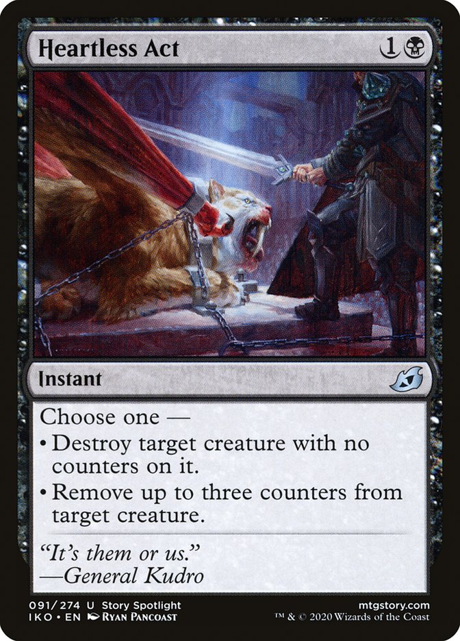Heartless Act [Ikoria: Lair of Behemoths] (91)
