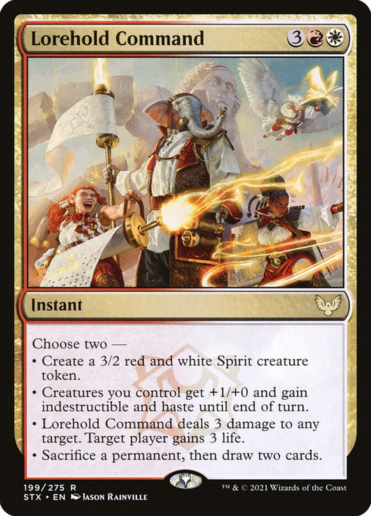Lorehold Command [Strixhaven: School of Mages] (199)