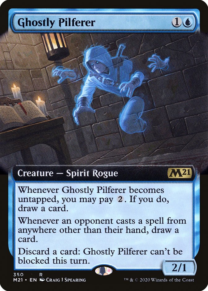 Ghostly Pilferer [Core Set 2021] (350)