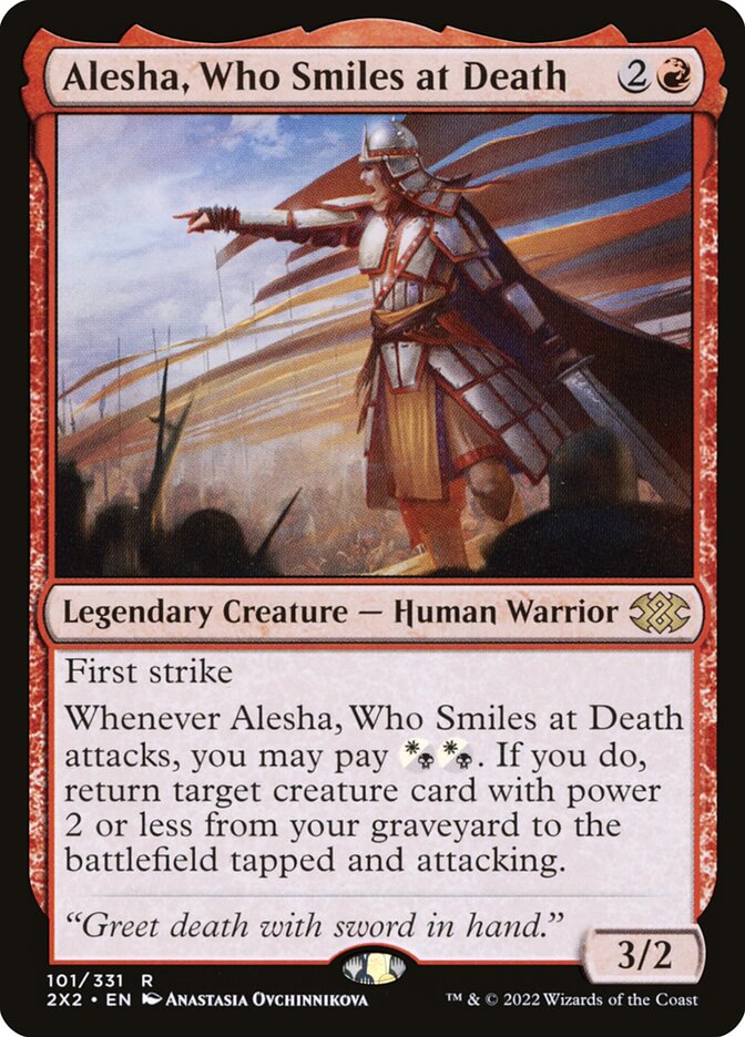 Alesha, Who Smiles at Death [Double Masters 2022] (101)