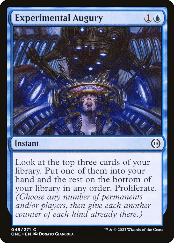 Experimental Augury [Phyrexia: All Will Be One] (49)