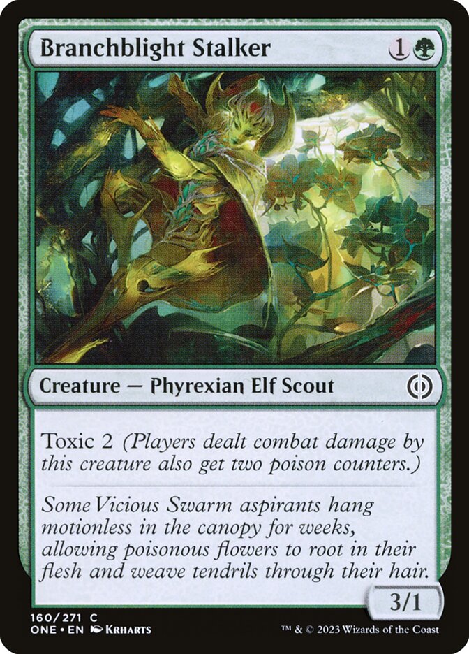 Branchblight Stalker [Phyrexia: All Will Be One] (160)