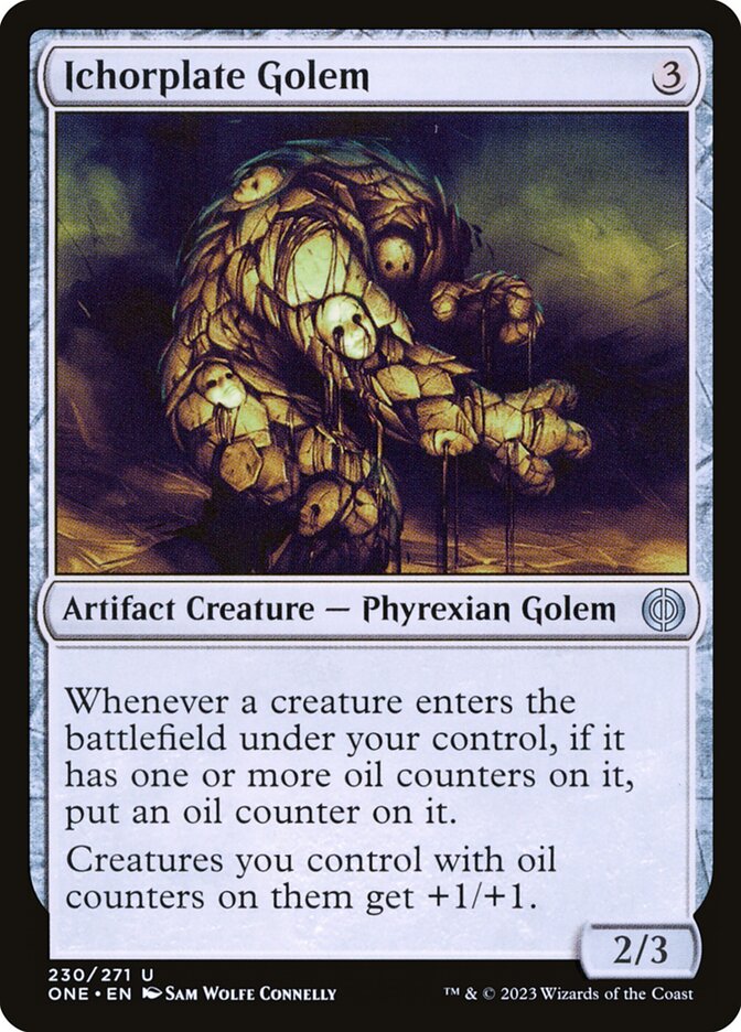 Ichorplate Golem [Phyrexia: All Will Be One] (230)