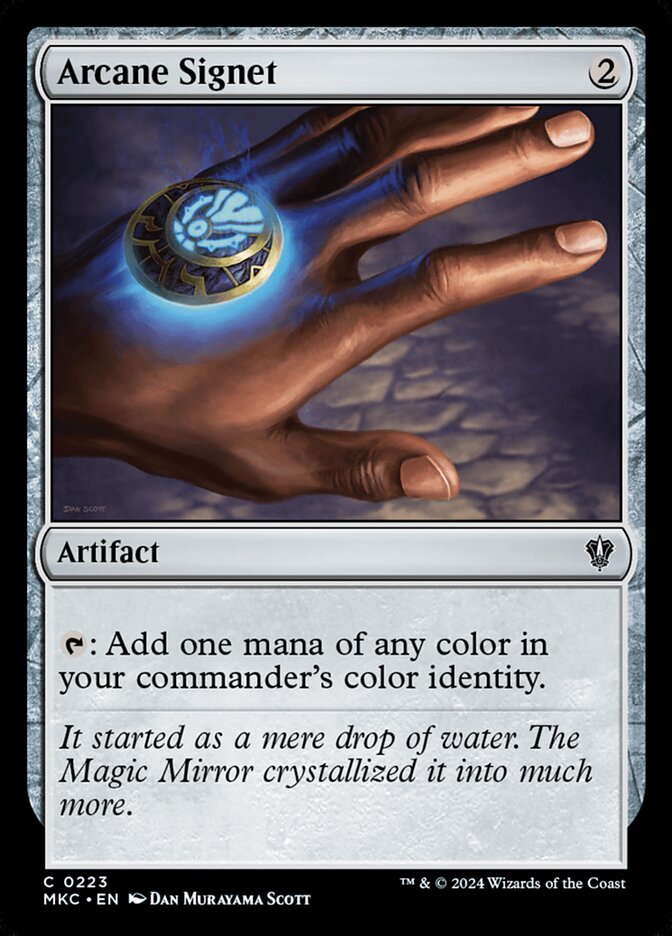 Arcane Signet [Murders at Karlov Manor Commander] (223)