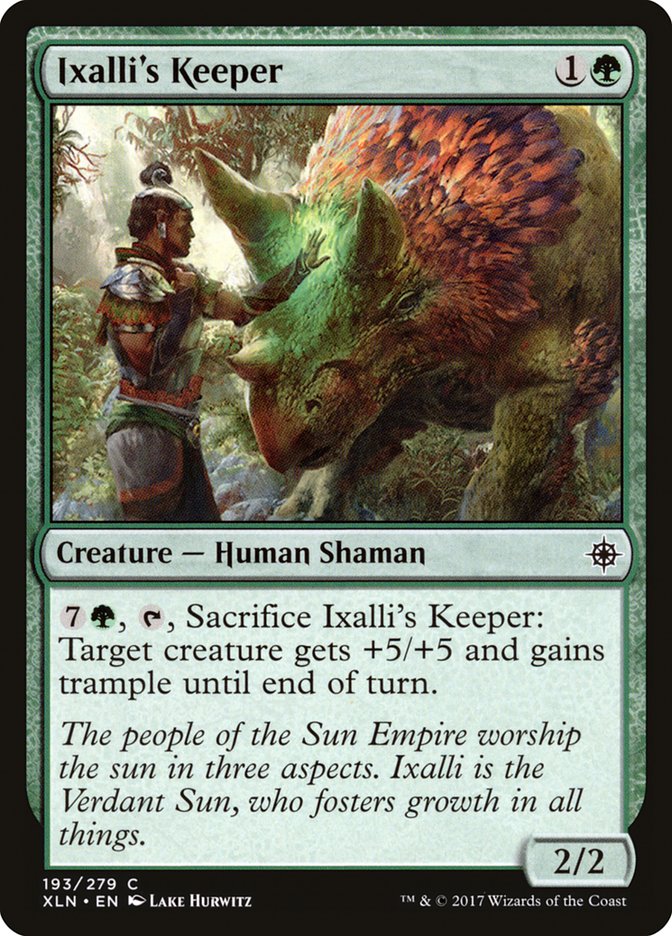 Ixalli's Keeper [Ixalan] (193)