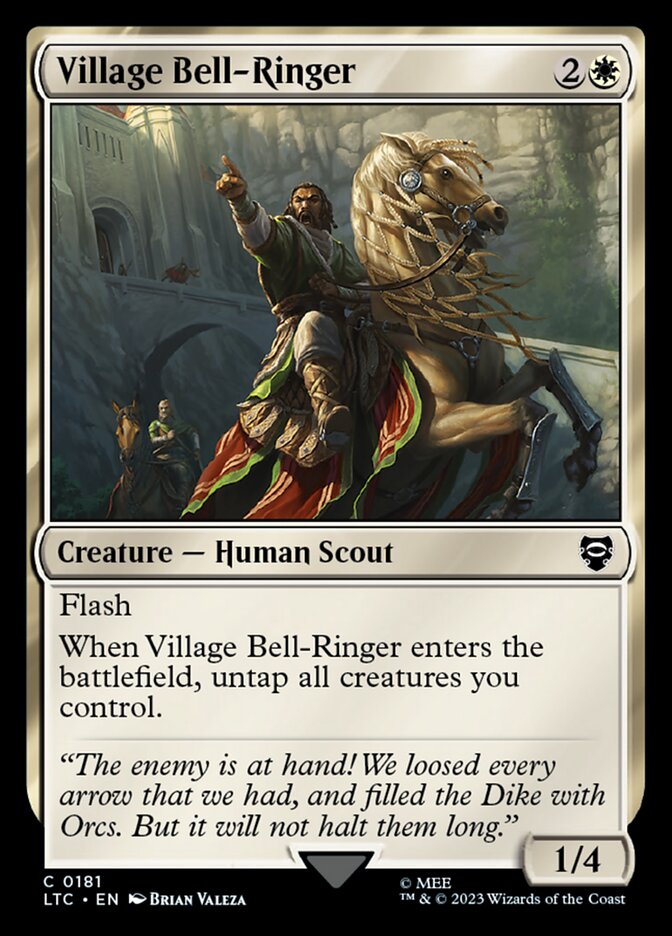 Village Bell-Ringer [Tales of Middle-earth Commander] (181)
