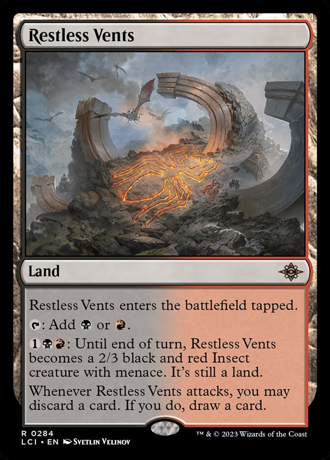 Restless Vents [The Lost Caverns of Ixalan] (284)