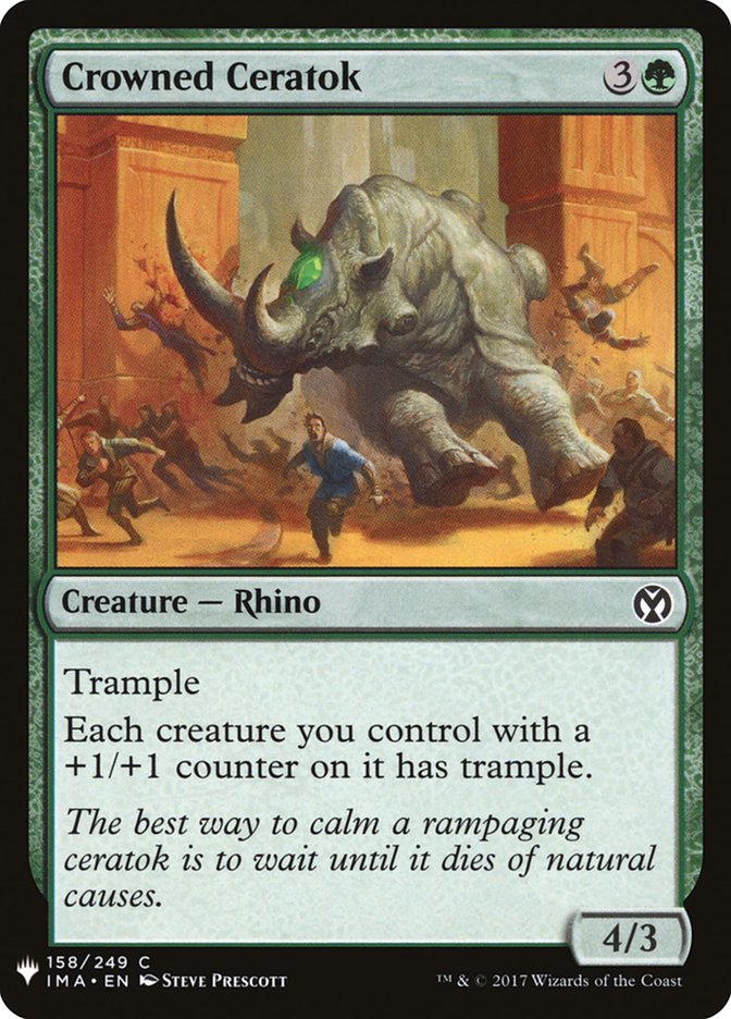 Crowned Ceratok [The List] (IMA-158)