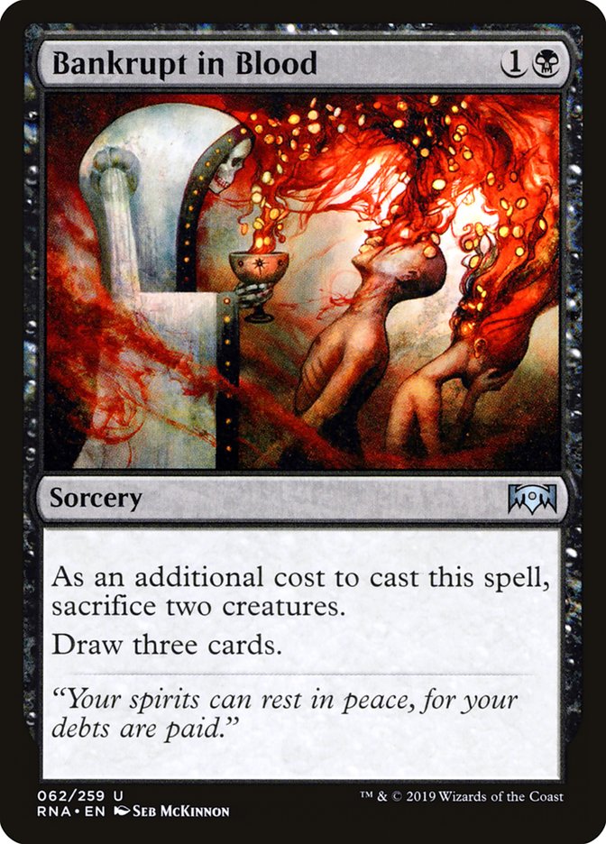 Bankrupt in Blood [Ravnica Allegiance] (62)
