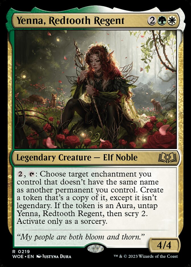 Yenna, Redtooth Regent [Wilds of Eldraine] (219)