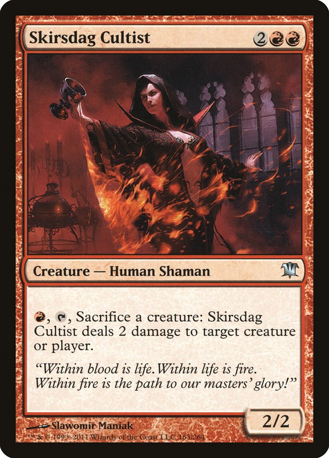Skirsdag Cultist [Innistrad] (163)