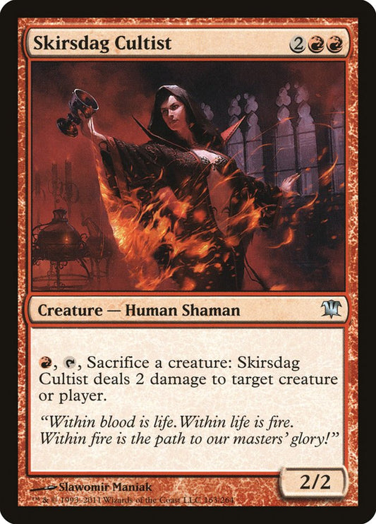 Skirsdag Cultist [Innistrad] (163)
