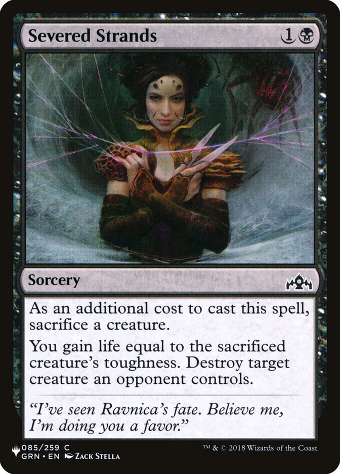 Severed Strands [The List] (GRN-85)