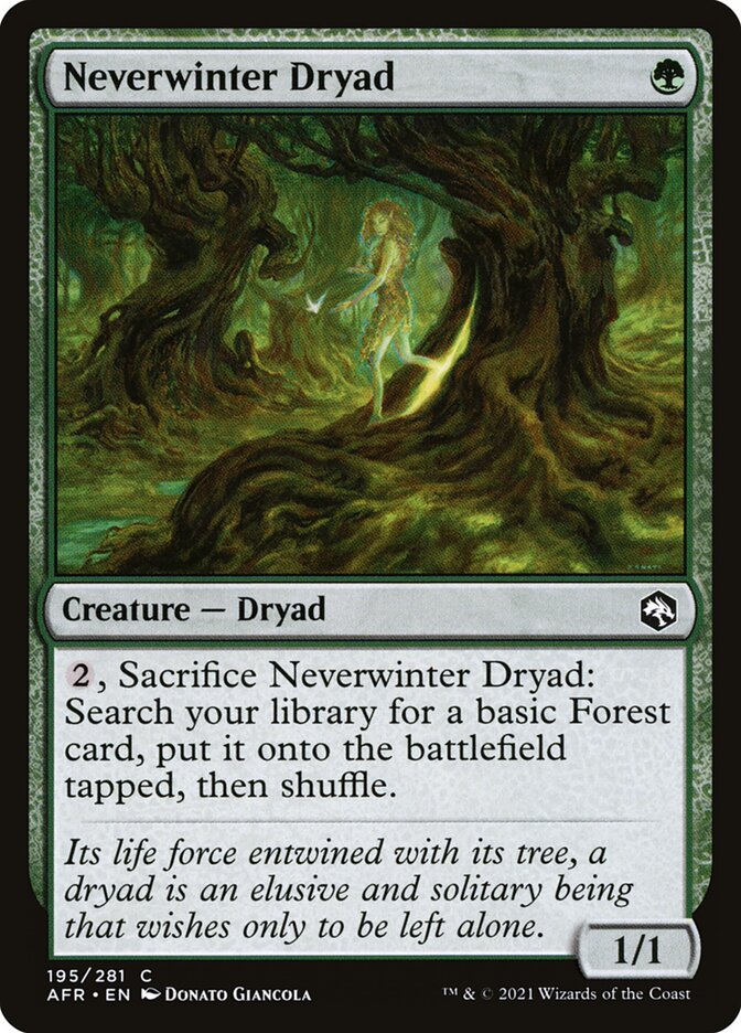 Neverwinter Dryad [Adventures in the Forgotten Realms] (195)