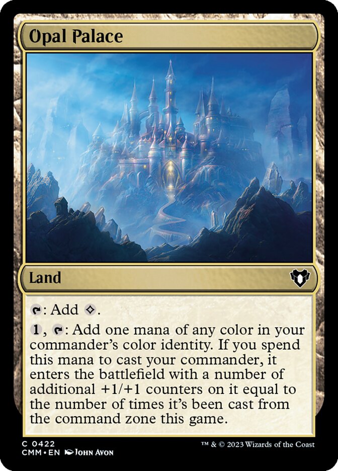 Opal Palace [Commander Masters] (422)