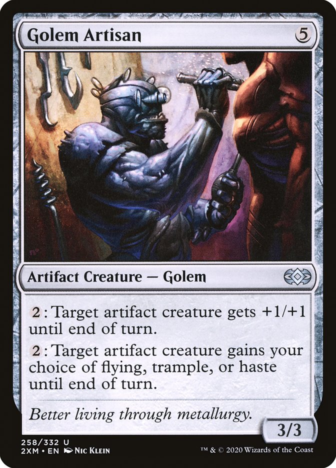 Golem Artisan [Double Masters] (258)