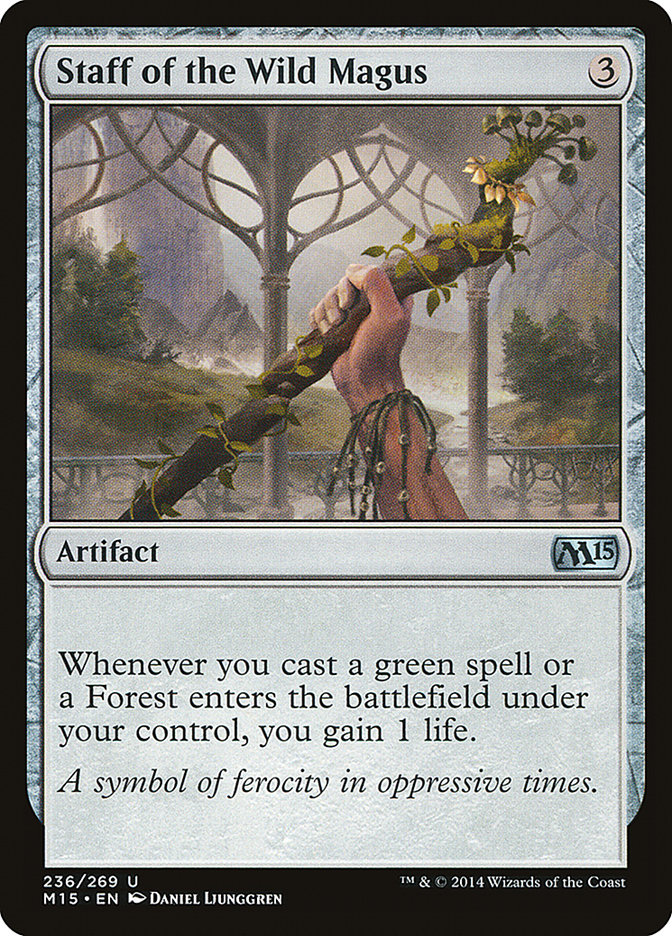 Staff of the Wild Magus [Magic 2015] (236)