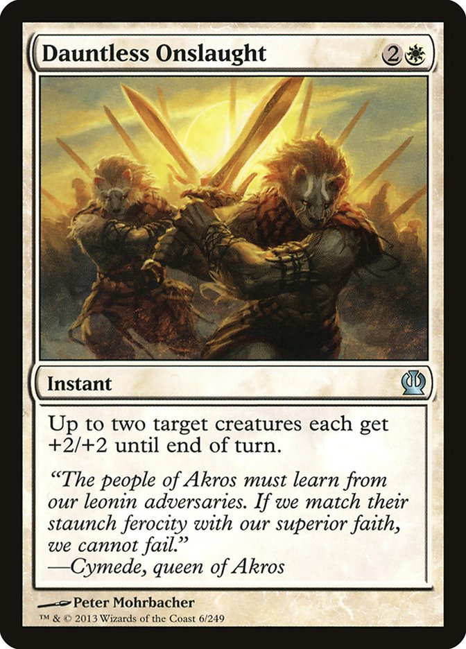 Dauntless Onslaught [Theros] (6)