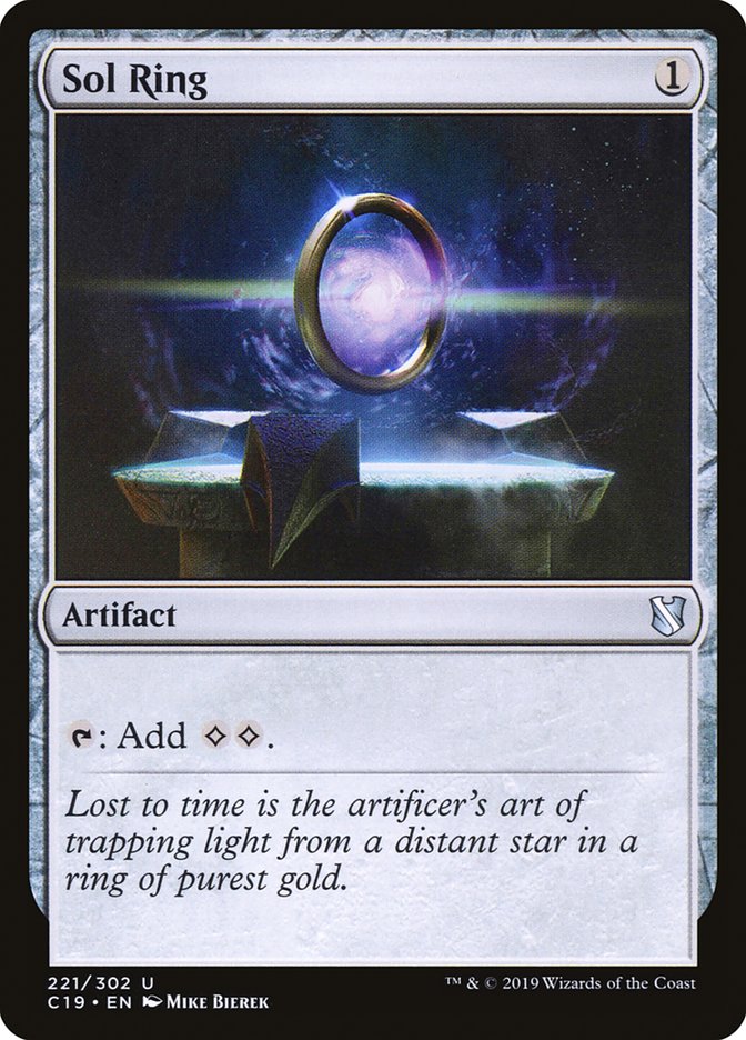 Sol Ring [Commander 2019] (221)