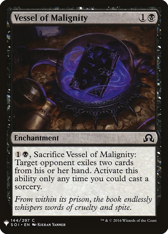 Vessel of Malignity [The List] (SOI-144)
