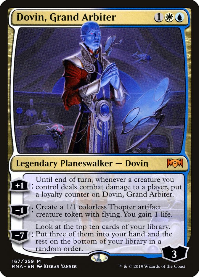 Dovin, Grand Arbiter [Ravnica Allegiance] (167)