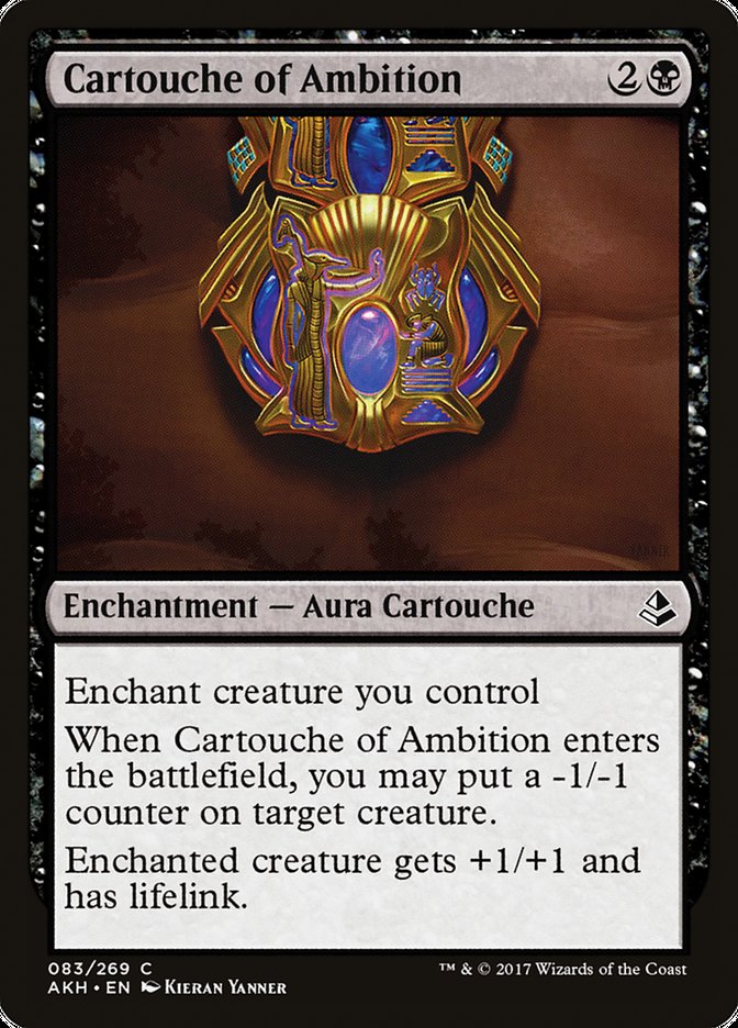 Cartouche of Ambition [Amonkhet] (83)