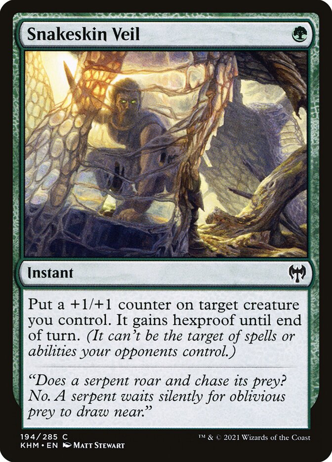 Snakeskin Veil [Kaldheim] (194)