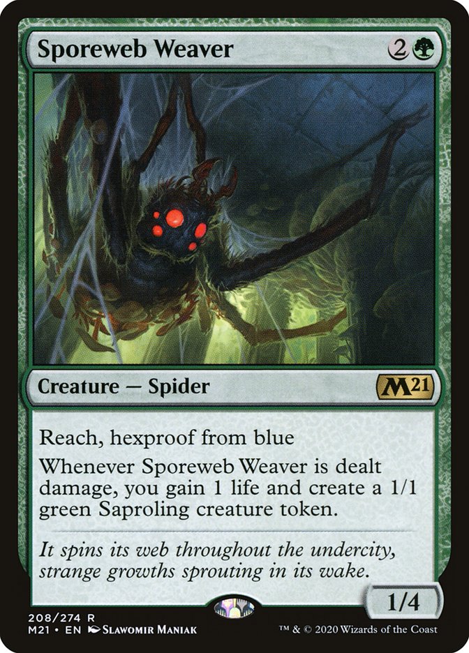 Sporeweb Weaver [Core Set 2021] (208)
