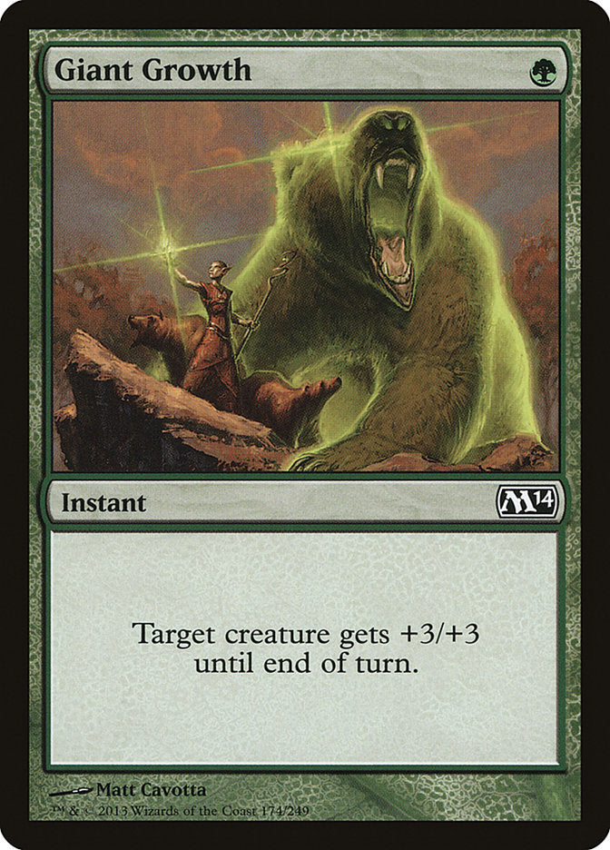 Giant Growth [Magic 2014] (174)