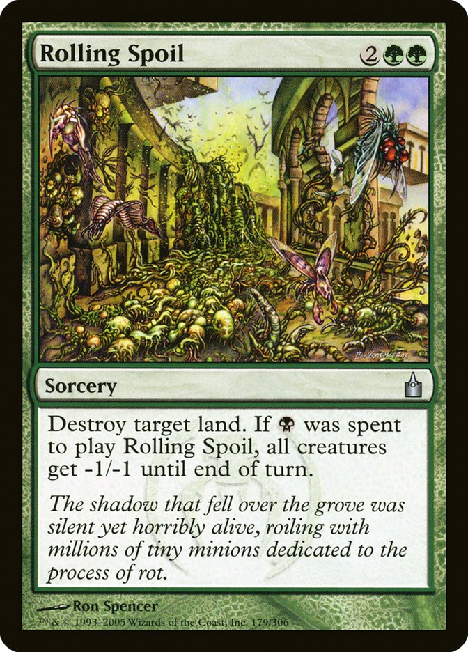 Rolling Spoil [Ravnica: City of Guilds] (179)