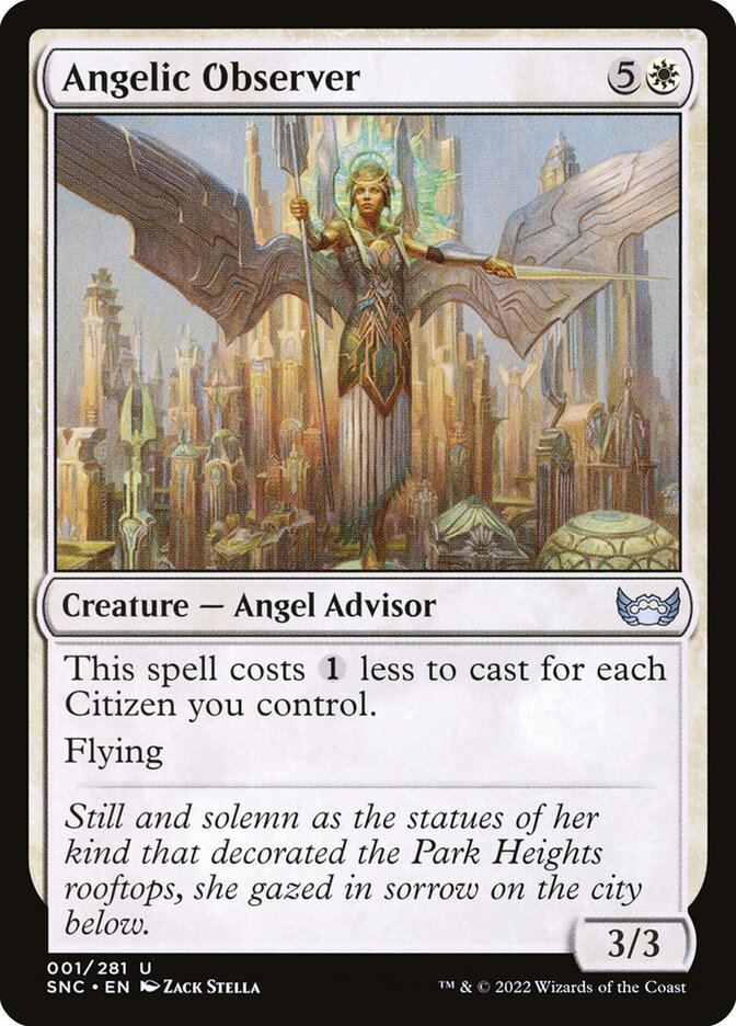 Angelic Observer [Streets of New Capenna] (1)