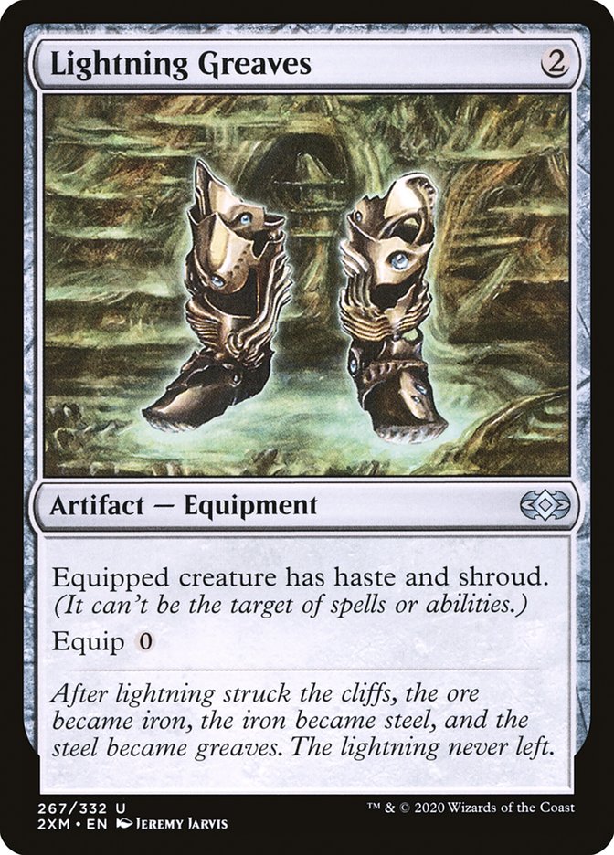 Lightning Greaves [Double Masters] (267)