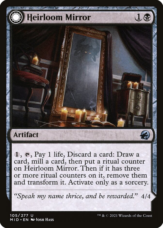 Heirloom Mirror [Innistrad: Midnight Hunt] (105)