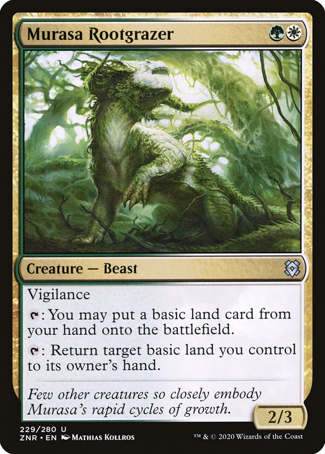 Murasa Rootgrazer [Zendikar Rising] (229)