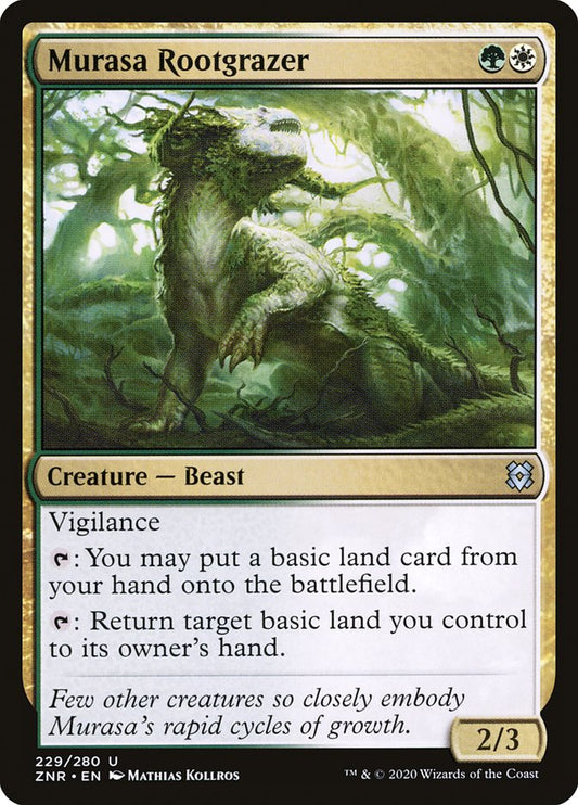 Murasa Rootgrazer [Zendikar Rising] (229)