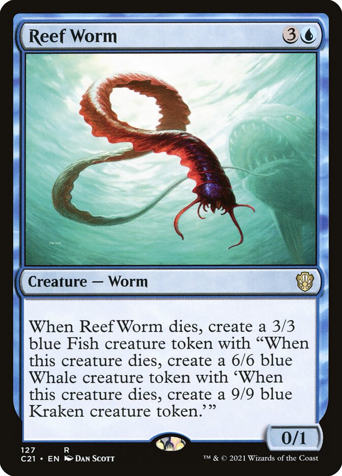 Reef Worm [Commander 2021] (127)