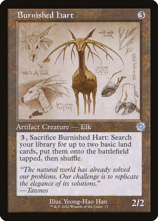 Burnished Hart [The Brothers' War Retro Artifacts] (71)