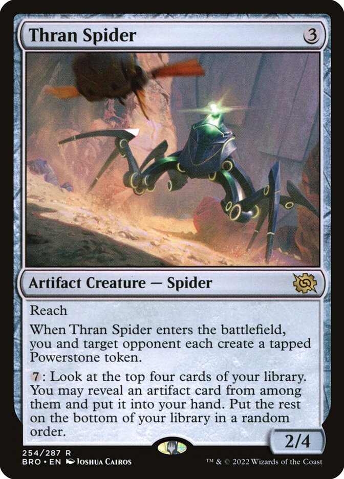 Thran Spider [The Brothers' War] (254)
